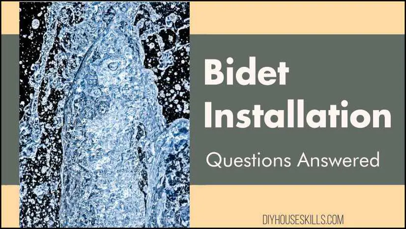 Bidet Installation