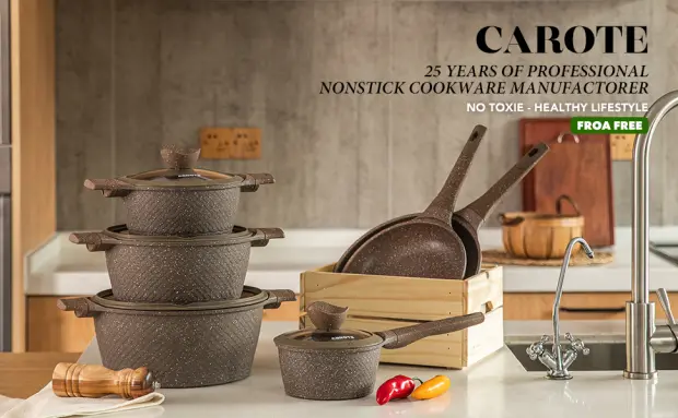 Carote 25 Years of Quality Granite Cookware