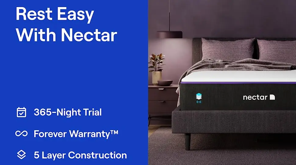 Nectar Premier Queen 13 - Medium Firm Gel Memory Foam Mattress - 5 Layers of Comfort - Dual Action Cooling Tech - 365-Night Trial