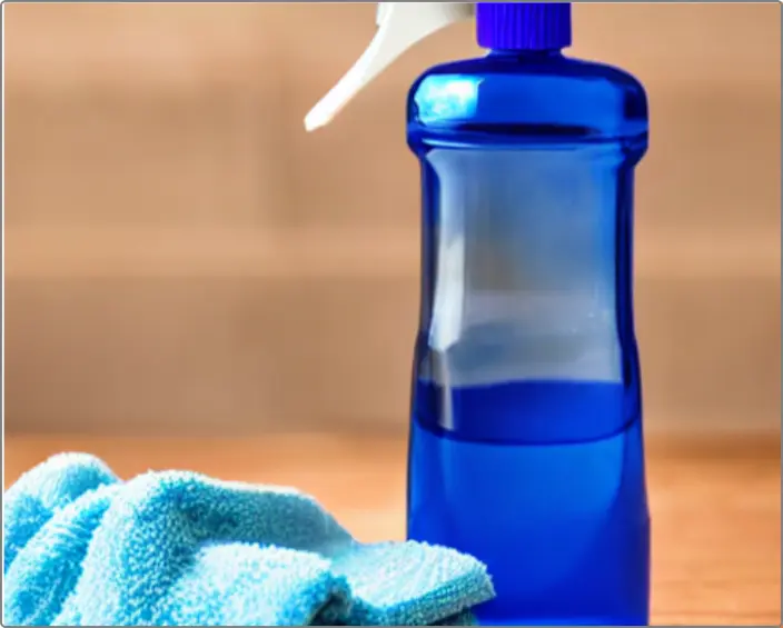 cleaning bottle with cloth image
