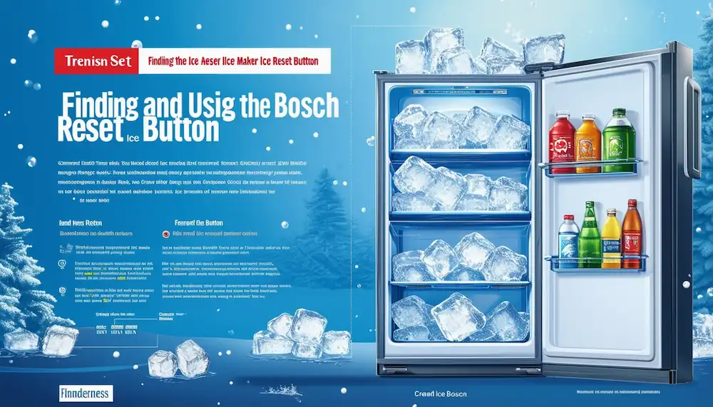 DIY Secrets: Finding and Using the Bosch Ice Maker Reset Button